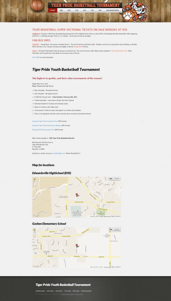 Tiger Pride | Youth Basketball Tournament
